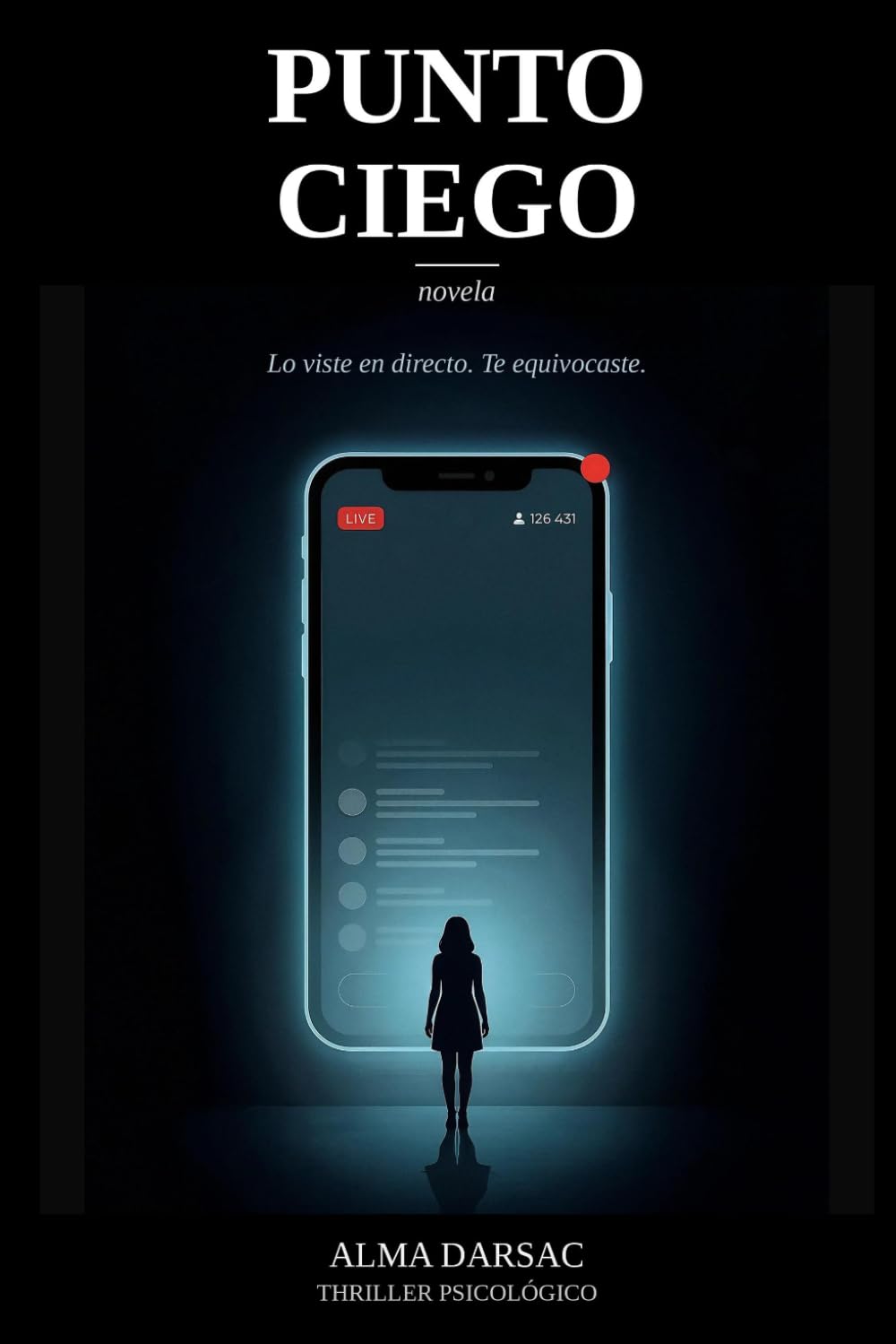 Punto Ciego: Un thriller psicológico sobre mentir ante dos millones de personas