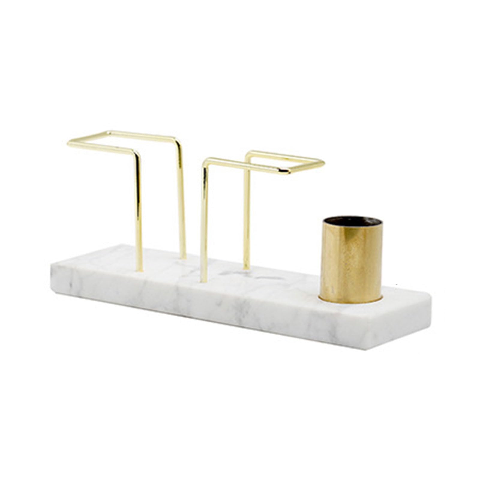 Natural Stone Tissue Dispenser Bathroom Essential Strong Design Tissue Roll Holder Modern Space Marble Dispenser