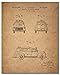 Ambulance Patent Art Prints - Set of 4 (8 Inches by 10 Inches) Photos - Great Gift for EMT Paramedic Nurse
