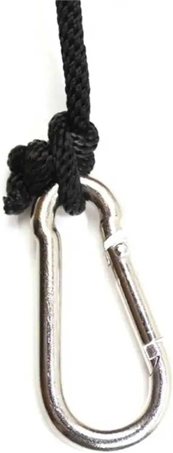 8 PCS Hanging Rope Ratchet Lights Lifters Led Grow Light Hangers Zinc Alloy Hook Pulley