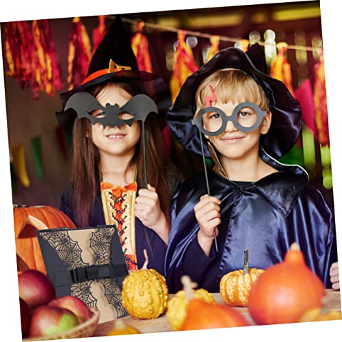Invitaciones de Halloween con tarjetas interiores que evitan borrones 6