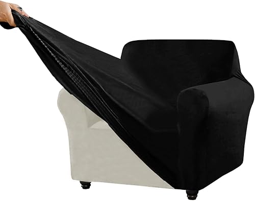 Miniatura 116 de Funda para Sofá de Terciopelo, Fundas Elásticas para Sofá para Funda Principal Separada/Respaldos y Cojines de Asiento, Funda para Sofá, para Fundas