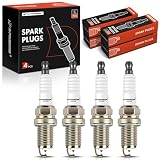 A-Premium Iridium Platinum Spark Plugs Compatible with Jeep Compass 2009, Patriot 2009 & Dodge...