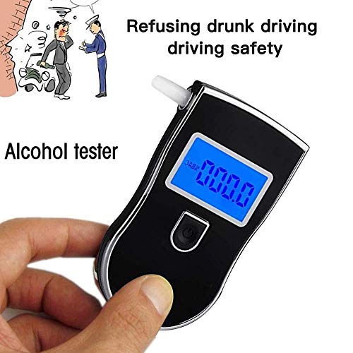 Breathalyzer, Portable Alcohol Tester with Digital Breath Alcohol Tester for Personal & Professional Use