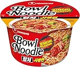 Nong Shim Instantnudeln Kimchi Bowl Noodle Soup – Koreanische Ramen Nudelsuppe - schnelle Zubereitung – 1 x 100g