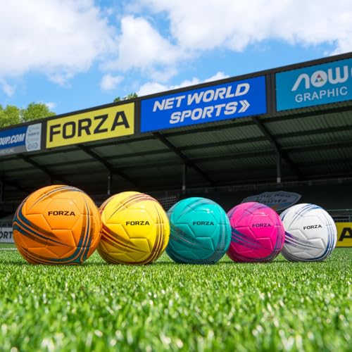 FORZA Footballs - Match Training Astro Garden And Futsal Balls - Expertly Manufactured Footballs [Net World Sports] (FORZA Training Ball [2018] Size 4 (Junior))