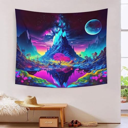 Tenture 3D Paysage Grand Format 180x230 Impression Haute Qualité - 2