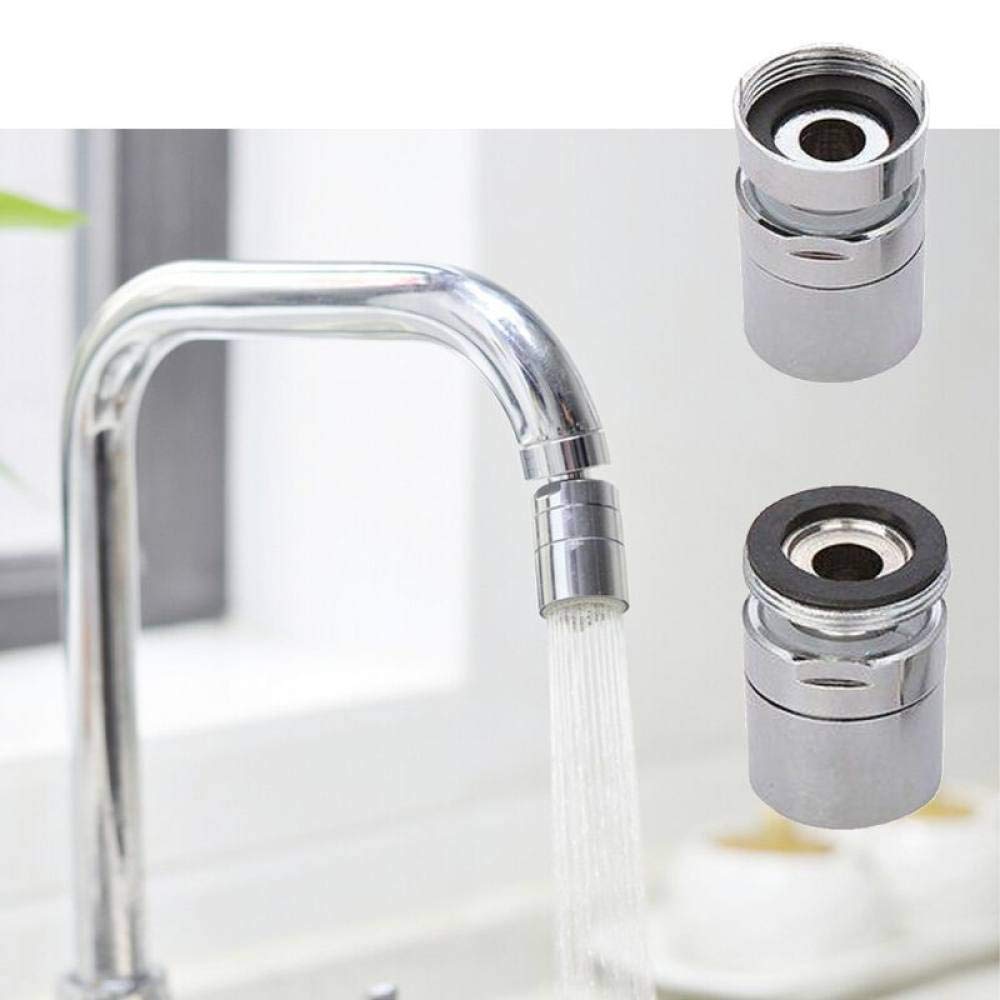 Accesorio de aireador de Grifo de latón para Ahorro de Agua con Giro de 360 Grados, 2