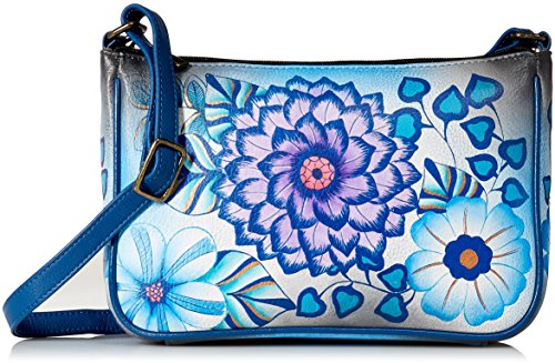 Mini Wide Crossbody sac en cuir peint main idéal pour vos sorties