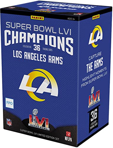 Los Angeles Rams Panini Super Bowl Lvi Champions Team Box Set #TOP25
