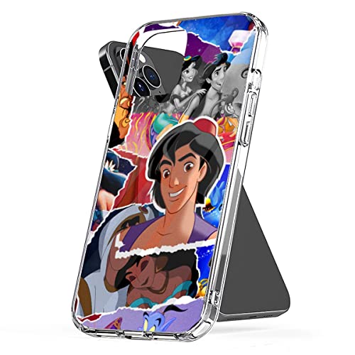 Case Phone Compatible With Samsung 15 Iphone 14 Aladdin 14 And 8 The Pro Max Magic 12 Lamp Xr Collage X 7 11 Se 2020 13 Scratch Accessories Waterproof Transparent #TOP8