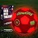 GlowCity Light Up LED Soccer Ball - Uses 2 Hi-Bright LED Lights, Size 5