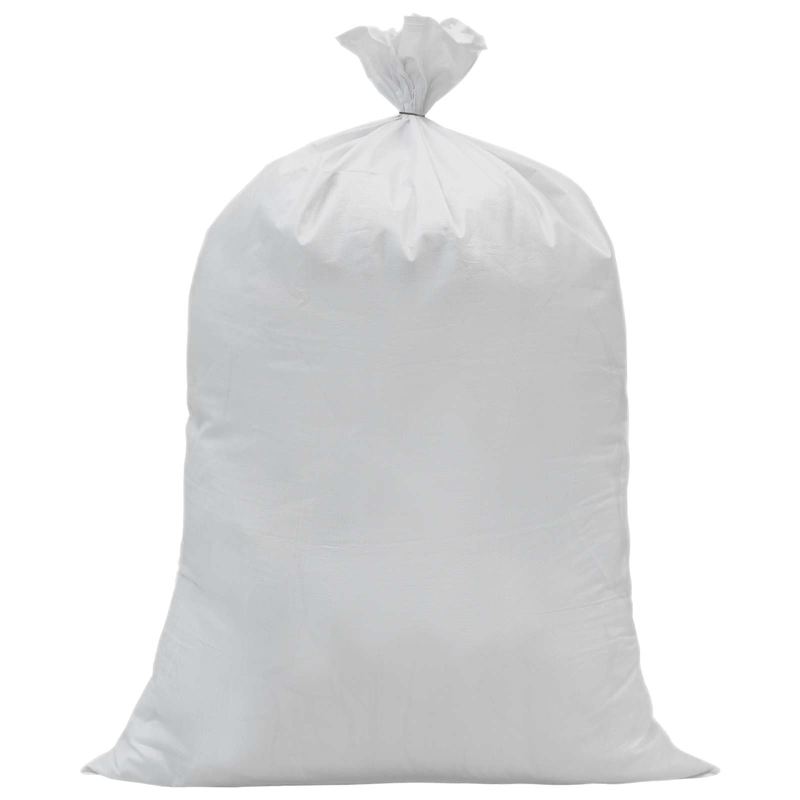 Gewebte Säcke 50 Stück Weiß 80 x 125 cm PP Lagerbehälter robust wetterfest für Industrie, Lagerregal, Werkstatt, Transport, Aufbewahrung, Stapelbar, Tragkraft, Organisation, Logistik