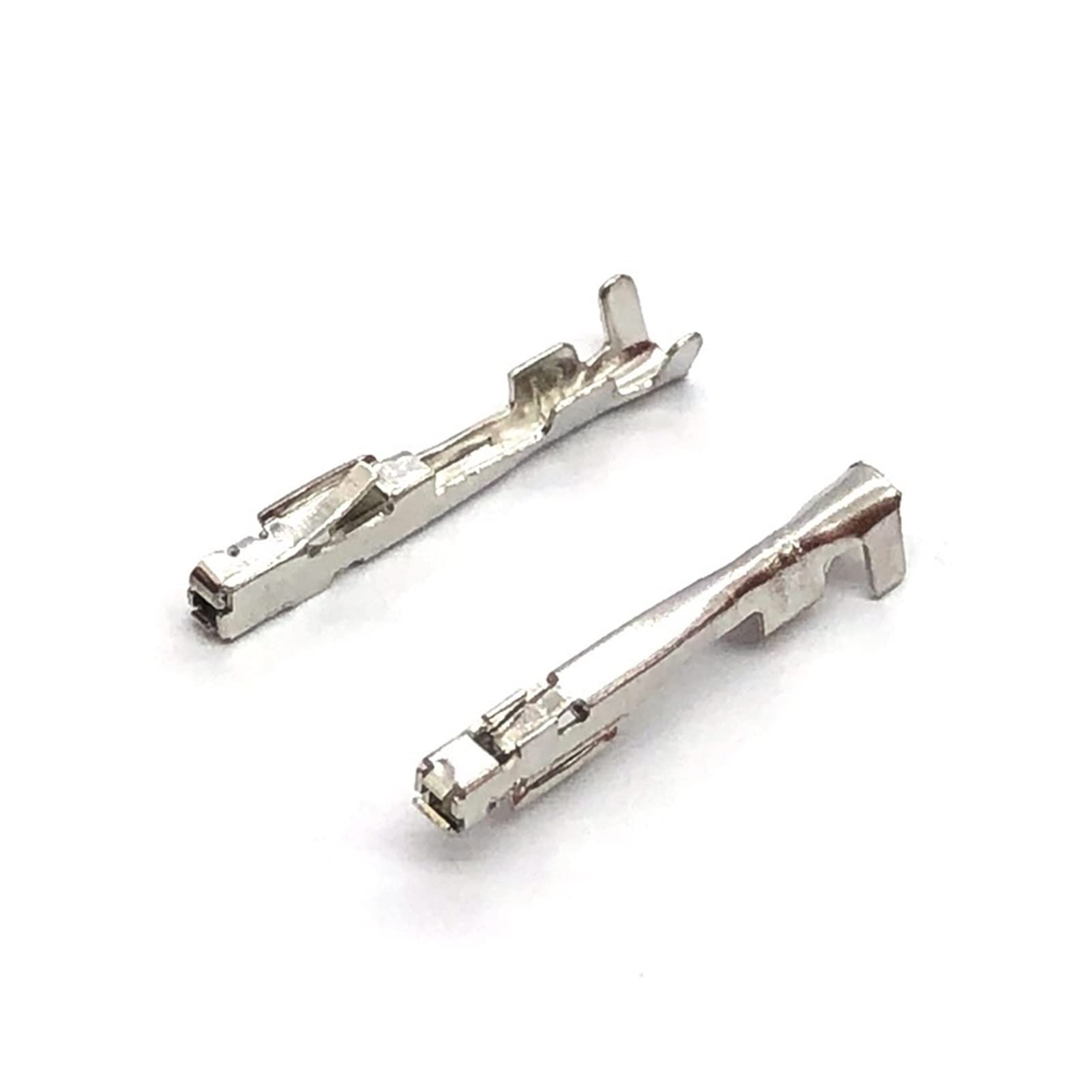 Cinnabar Multi-Purpose 20 Pcs Auto Female Male Crimp Pins Loose Wire Terminal 1123343-1 Fit for Tyco Amp Connector 1376352-1 (Color : Green, Pins : 20