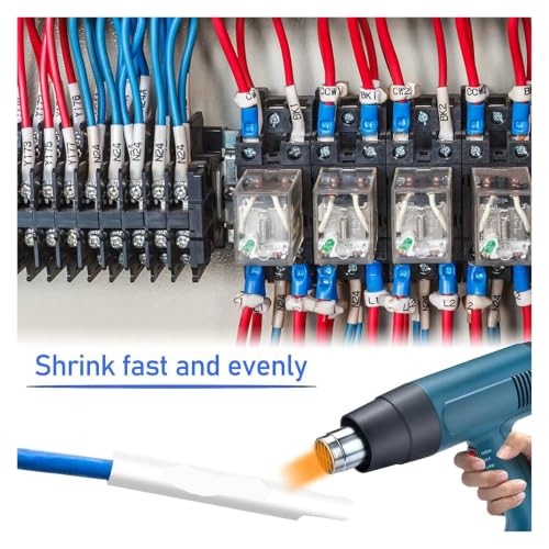 Cinta de etiquetas termocontraíble de 6 mm para evitar confusiones en los cables 4
