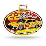 Rico Industries NASCAR Joey Logano #22 PENZOIL Full Color Oval Sticker Colored Oval Sticker 4 x 6