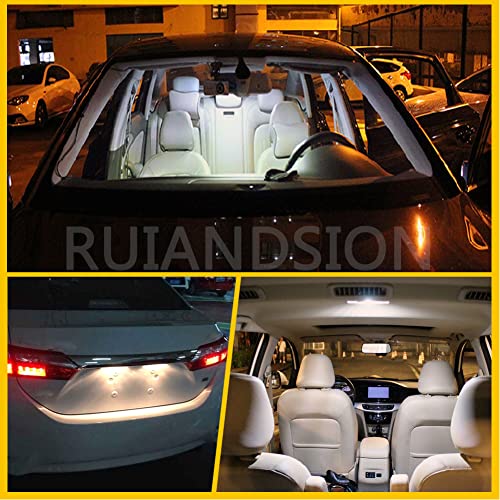 Ruiandsion 6V Warm White BA9S LED Bulb 4-Pack miniatura 7