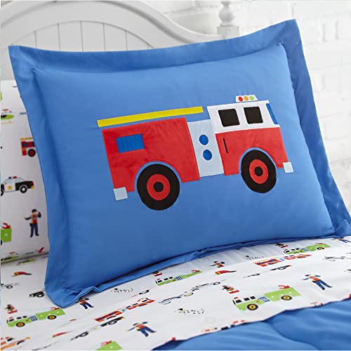 Wildkin Kids 7 Pc Full Bed In A Bag For Boys And Girls, Microfiber Bedding Set Includes Comforter, Flat Sheet, Fitted Sheet, Two Pillow Cases And Two Shams (Heroes) #TOP2