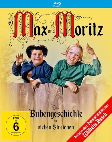 Max und Moritz 1956 Blu-ray cine clásico alemán de Wilhelm Busch 2