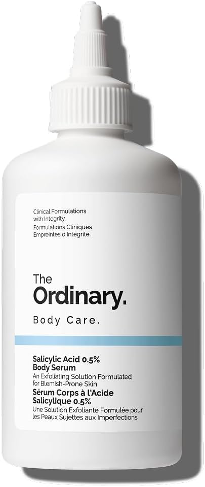 The Ordinary Salicylic Acid 0.5% Body Serum, Exfoliating Treatment for Blemish-Prone Skin, 240ml