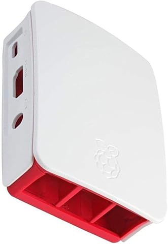 Monllack Raspberry Pie 3 Shell Raspberry Pi Case 3b + Caja de protección Especial Estuche para computadora Shell Rojo y Blanco Informática,Componentes,Dispositivos externos,Cajas de ordenador de sobremesa
