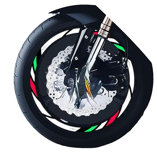 GTUOEQV Reflektierende Felgenbänder für Aprilia SR Max