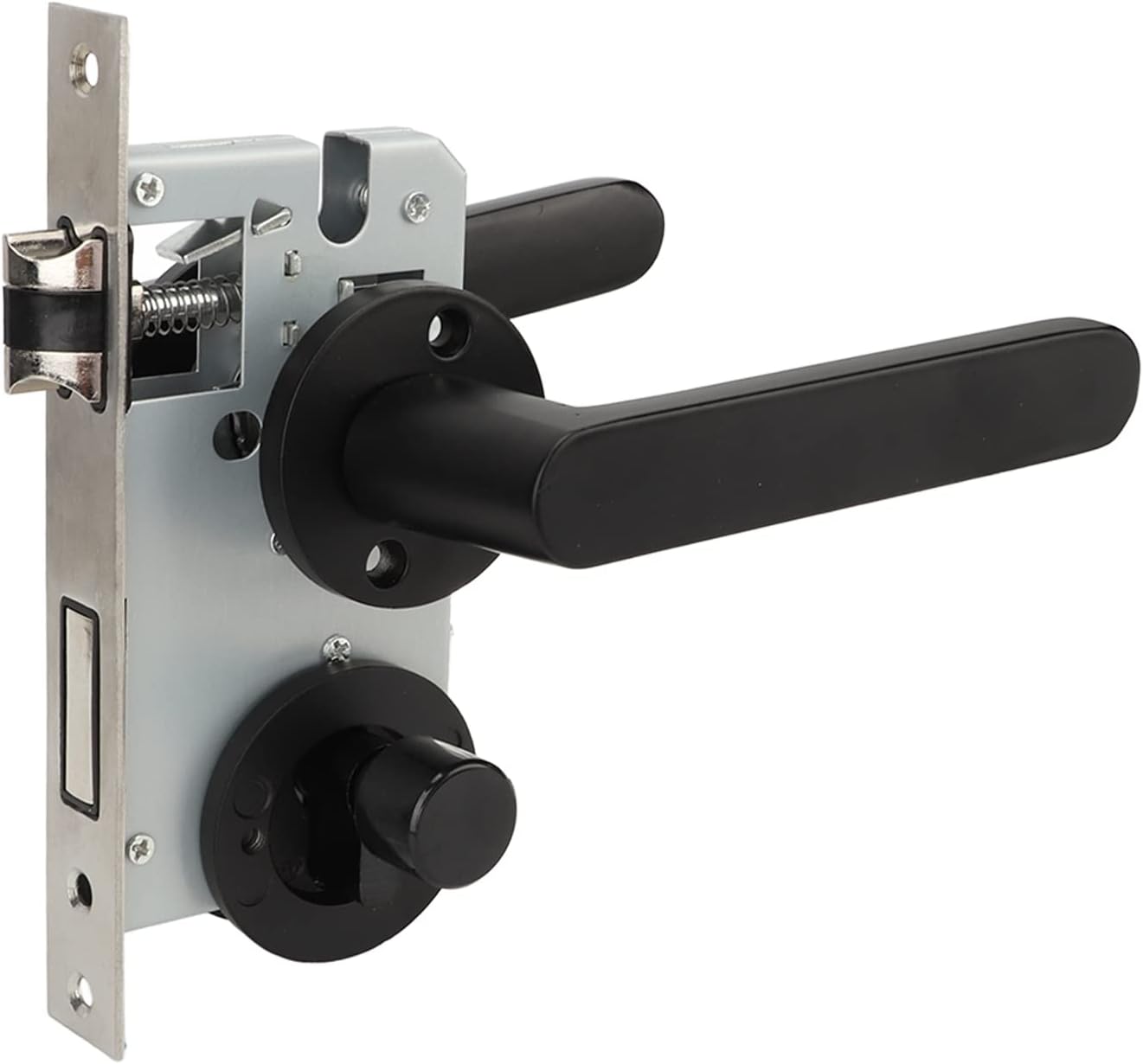 Heavy Duty Mortise Lock, Easy to Install Fit Simple Operation Mortise Lock Set Stainless Steel for Home (Type 2)