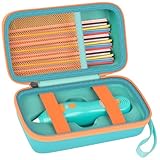 Boîte de protection complète pour impression 3D : étui pour impression 3D fabriqué en matériau dur de haute qualité qui est résistant aux chocs et aux chutes, protège le pack pour 3doodler de tout dommage, étanche à l'eau et à la poussière, peut garder la 3D sèche et propre lors d'un usage quotidien