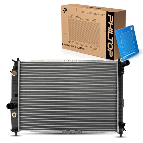 Image of PHILTOP Radiator Compatible with 2004 2005 2006 2007 2008 Aveo, 2007-2008 Aveo5 CU2873