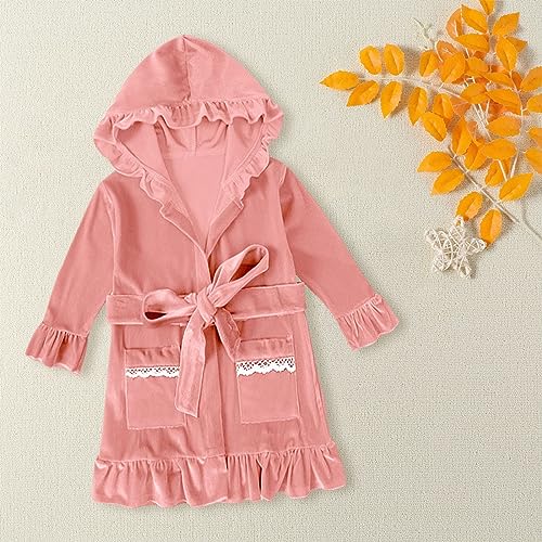 Unisex Baby Hooded Bath𝐑obe Kids Flannel 𝐏ajamas Dressing Gown for Boys Girls for Wedding Baby Wipe2