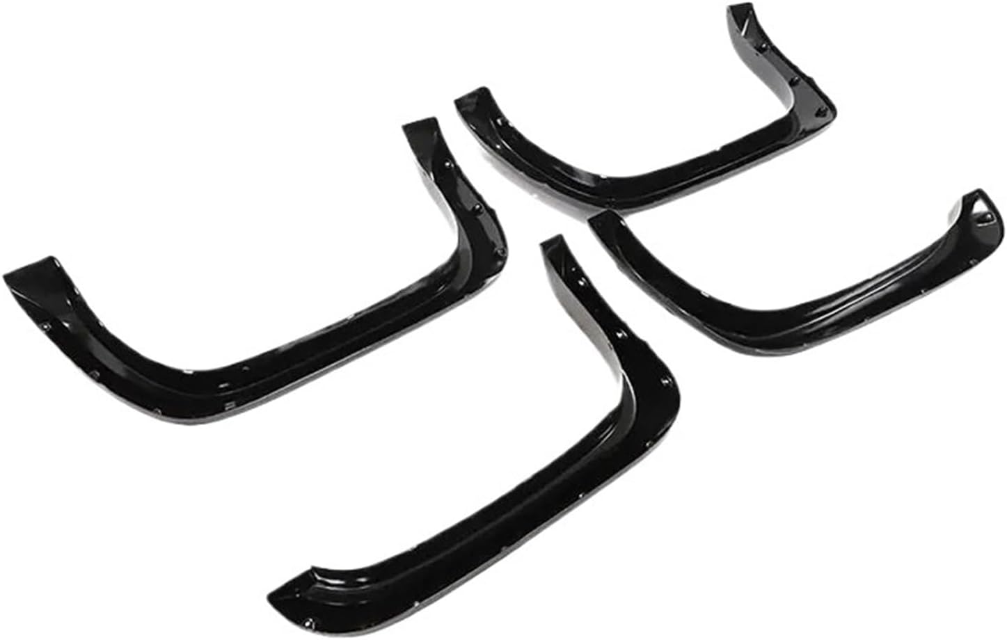 Car Wheel Arches Side Fender Flares Trims Wheel Arches Fender Flares Mudguards Compatible for Dodge Ram 1994-2002 1500 2500 3500 ABS Black