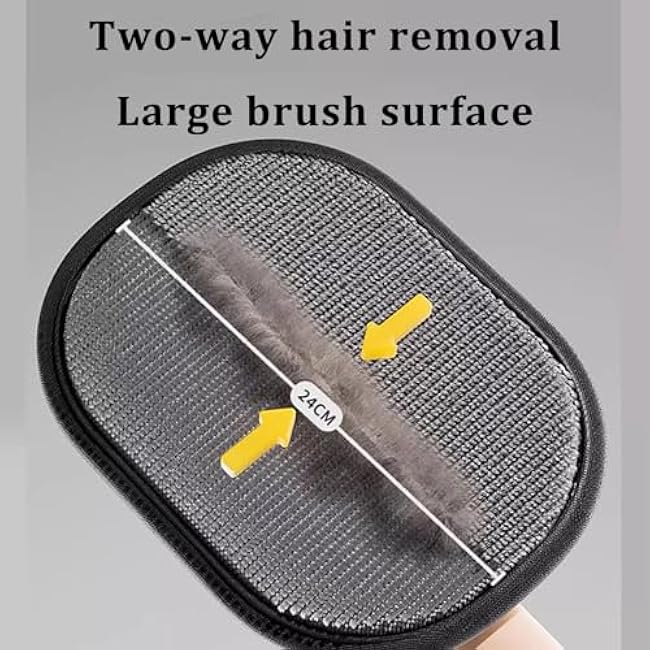 Clean My Space Pet Hair Remover Gloves, Sticky Fur Removal Premium Glove, Electrostatic Gloves Pet Hair Removal, Pet Hair Removal Glove ¨C Effortless Fur Cleanup, Goalintent Pet Gloves (1PCS)-3EHRy5Xh