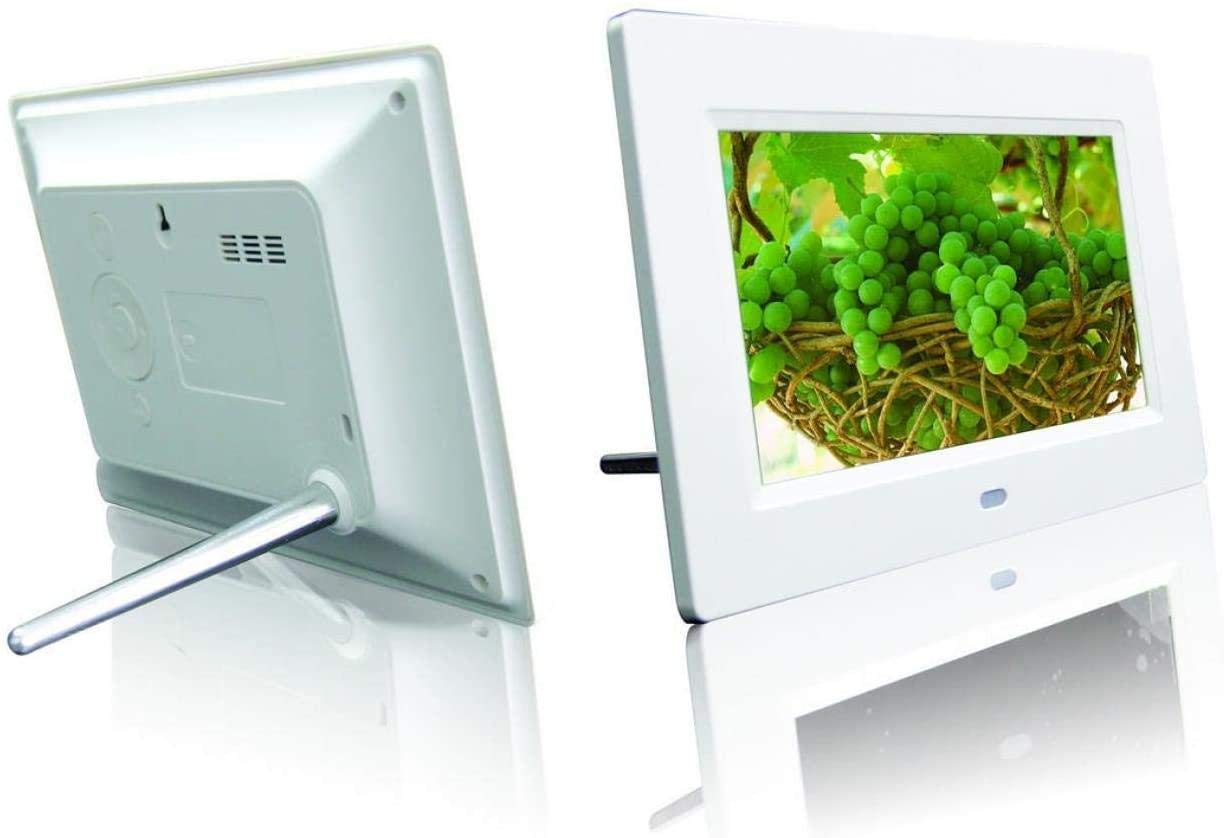 Cadre photo numérique intelligent le cadeau idéal en blanc haute définition