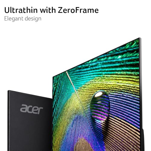 acer SB270 G0bi 27" IPS Full HD (1920 x 1080) Ultra-Thin Zero-Frame Gaming Office Monitor | Adaptive-Sync Support (FreeSync Compatible) | Up to 120Hz Refresh | 1ms (VRB) | Tilt | HDMI & VGA Ports by Acer - Image 5