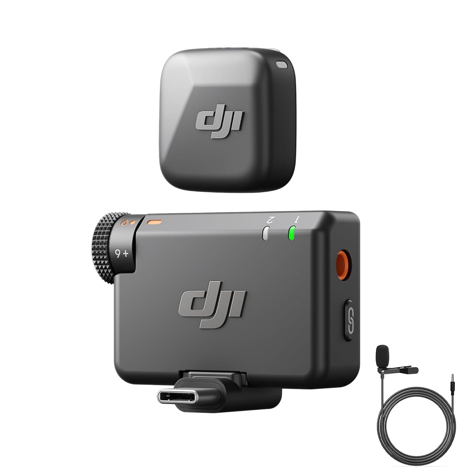 DJI Mic Mini (1 TX + 1 RX), Ultralight, Detail-Rich Audio, Noise