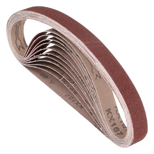 Kozelo 10 bandes abrasives 1.2 x 13 po grain 80