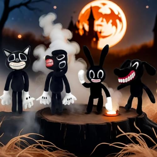 4PCS Siren Head Monster Plush Toys Cartoon Dog Plush Toys Halloween Thanksgiving Christmas Birthday Gift - Image 5