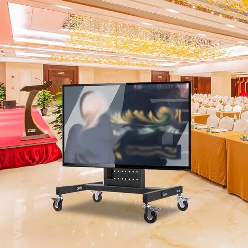 Soporte rodante para TV con altura baja y ruedas, para pantallas de 32-65 pulg miniatura 6