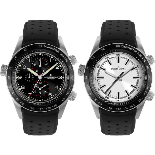 Jacques Lemans Turnable - Dualtime - Chrono