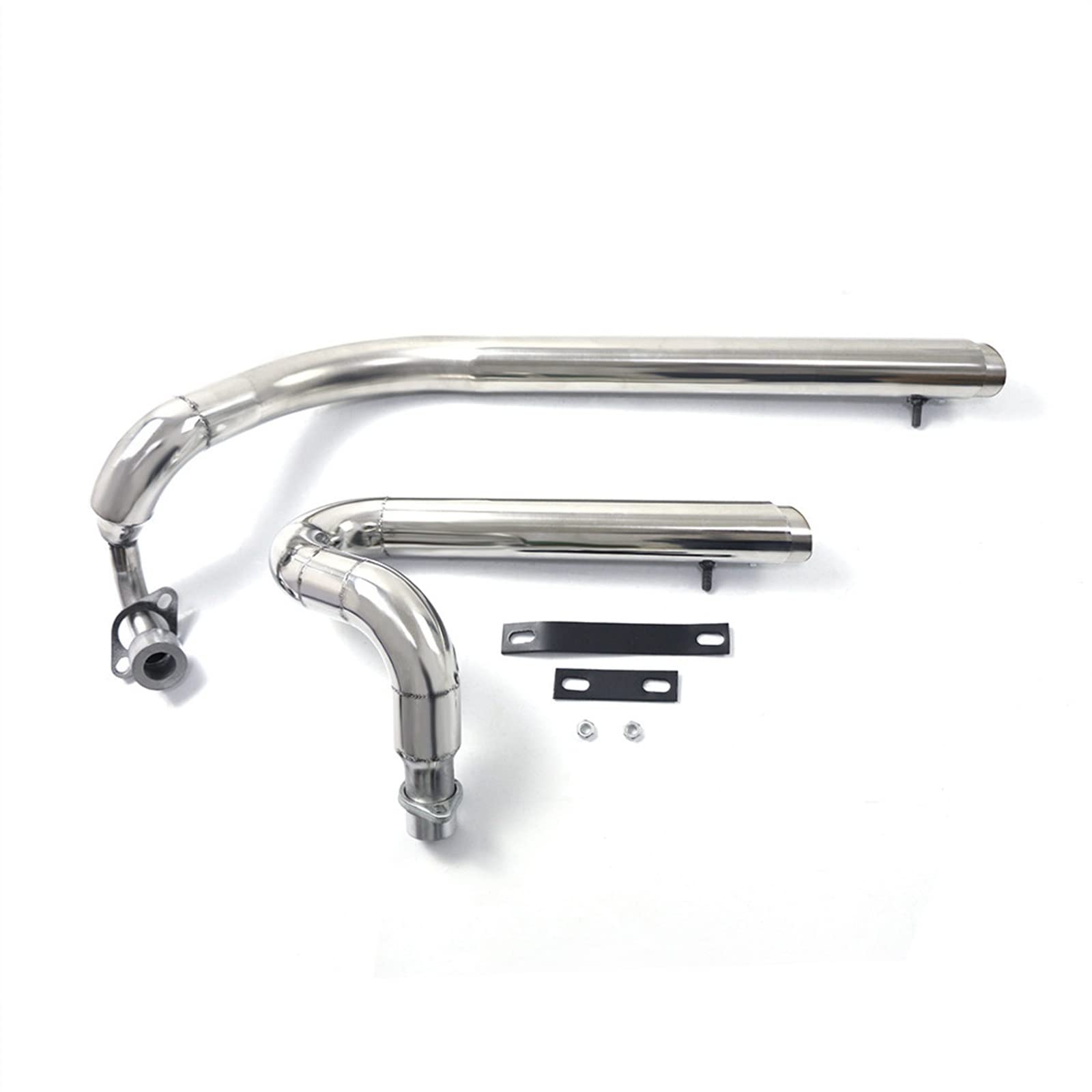 Motocicleta para Yamaha Drag Star V-Star 650 DS650 XVS650 XVS400 650A Tubo De Escape con Silenciador Accesorios Extraíbles