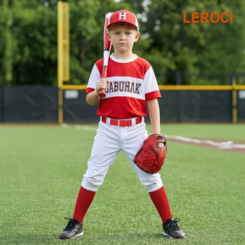 Image of Baseball Belt and Baseball Socks Combo Set for Youth and Adult Available in 20 Colors