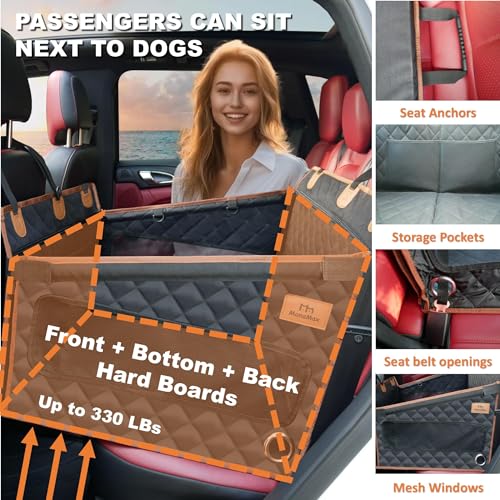 Dog Car Seat for Large Medium Small Dogs,Back Seat Extender for Dogs,Dog Car Seat Cover for Back Seat, Dog Hammock for Car Back Seat Dog Bed Mattress,Pet Car Seat for Car SUV Truck(Black) Dog Car Seat for Large Medium Small Dogs,Back Seat Extender for Dogs,Dog Car Seat Cover for Back Seat, Dog Hammock for Car Back Seat Dog Bed Mattress,Pet Car Seat for Car SUV Truck(Black)