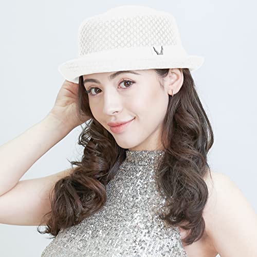 Image of The Hat Depot Unisex Light Weight Classic Soft Cool Mesh Pork Pie hat