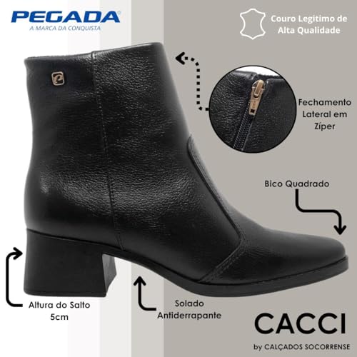 Bota Feminina Pegada 282301-05 Burnished