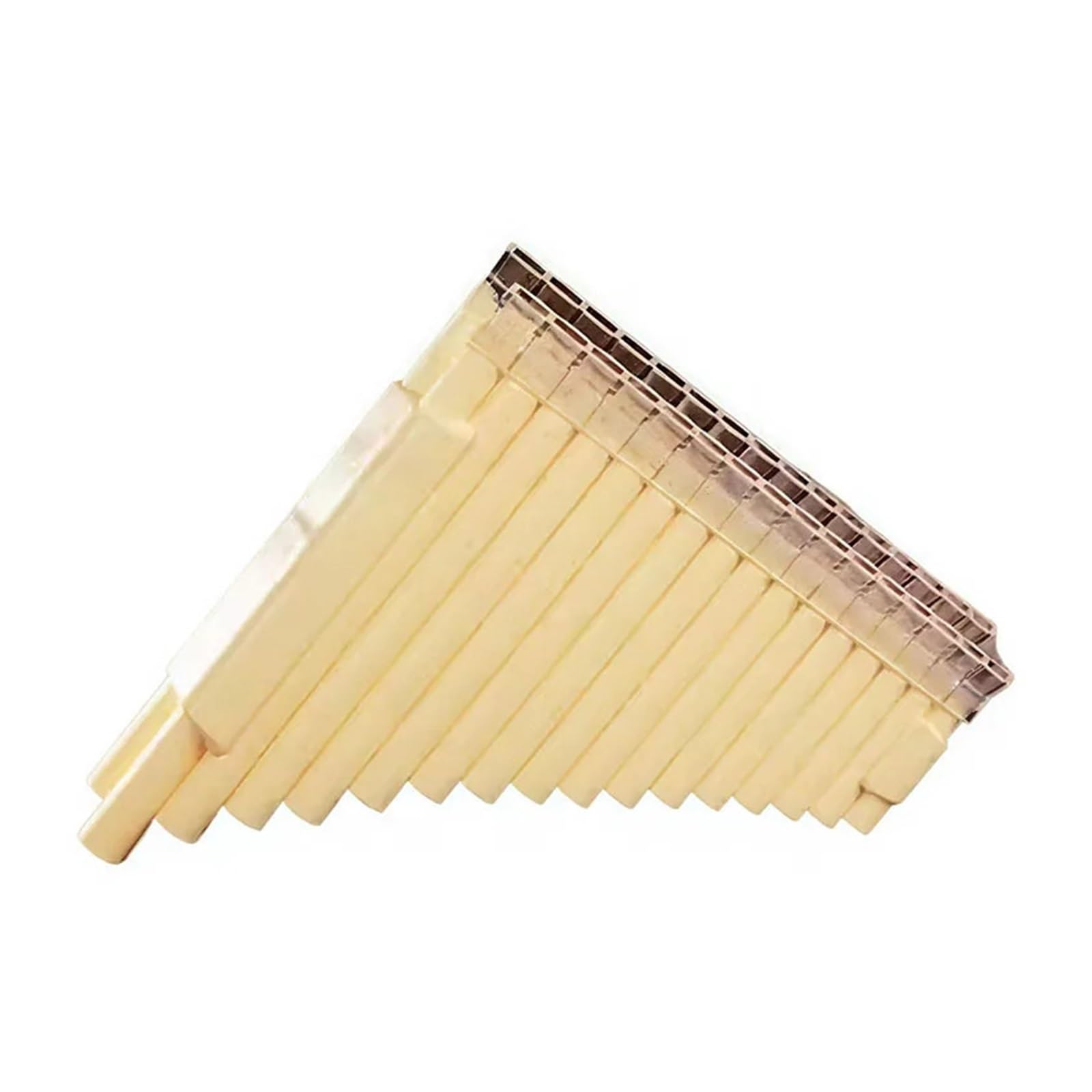 Flauta De Pan Mini Flauta de Pan doble 32 tubos, flauta for principiantes, for adultos, flautas portátiles fila, instrumentos viento madera tradicionales