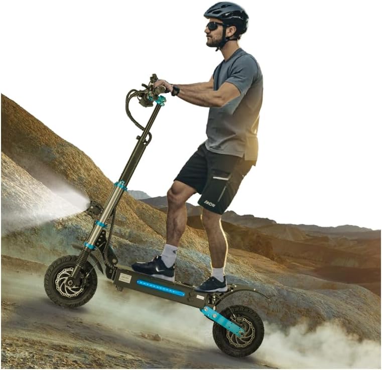 Detached Seat 11 Tyres 6000W Dual Motor Electric Scooter product image