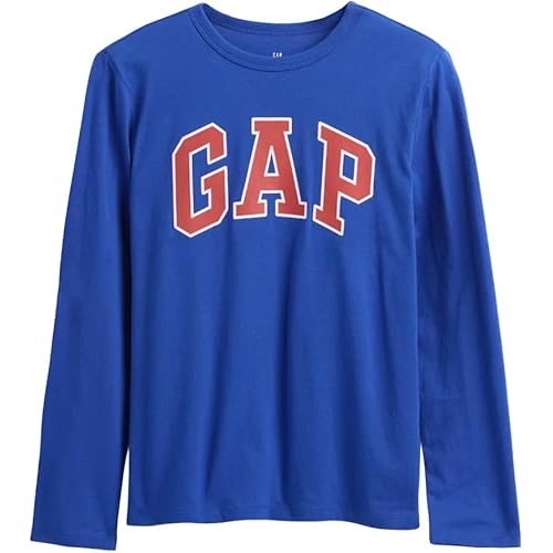 GAP Boys' Long Sleeve Logo T-Shirt