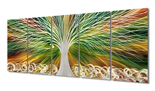 A Grand Statement Tree Of Life In Aluminum