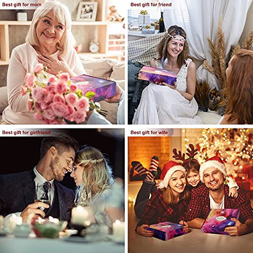 TOUVE Geurkaarsen, cadeauset, cadeaus voor vrouwen, 4 x 4,0 oz, sojawas, aromatherapie, kaarsensets voor stressvermindering en ontspanning van het lichaam, cadeaus voor Kerstmis, verjaardag, Valentijnsdag, badkamer, yoga - Image 8