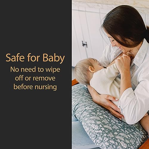 Dr. Brown’s Lanolin + Nipple Balm, 100% Silicone Breast Pump Breast Milk Catcher, Travel Bag, and 4oz Anti-Colic Options+ Baby Bottle, Level 1 Nipple & Lid - image 5
